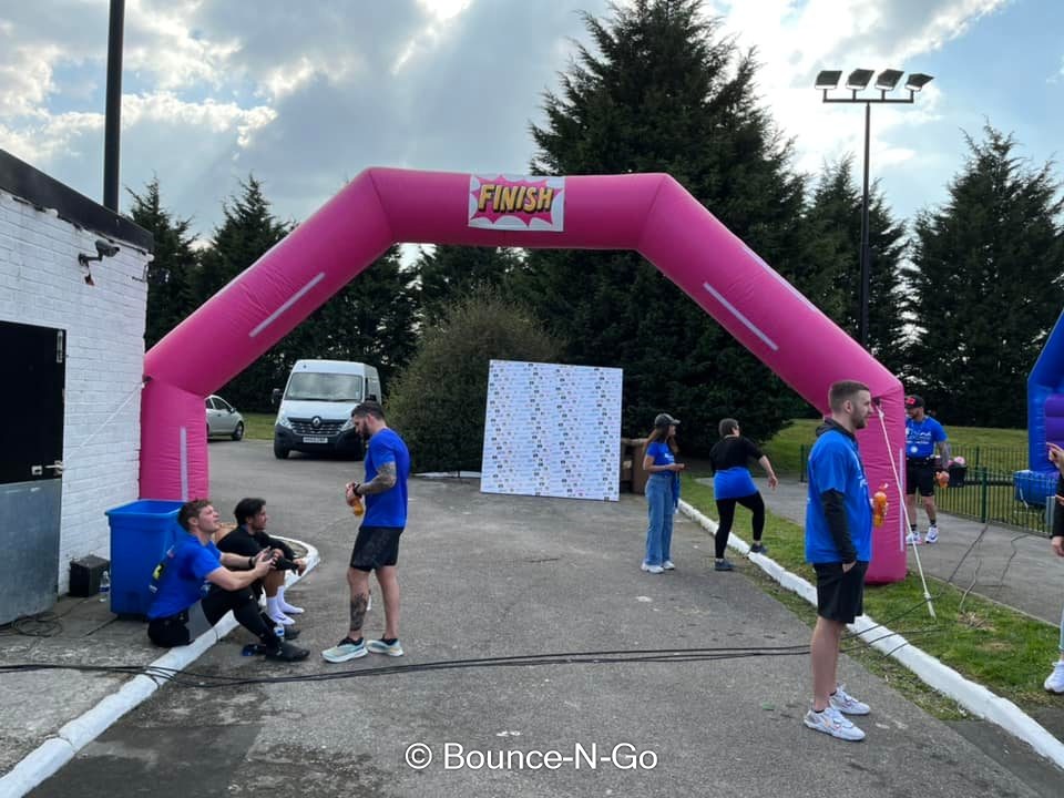 Inflatable Start / Finish Arch - Bouncy Castle Hire Wigan | Rodeo Bull ...